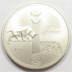 2000 forint 2020 - Stock exchange of Budapest