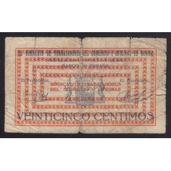 25 centimos 1937 - Benisa