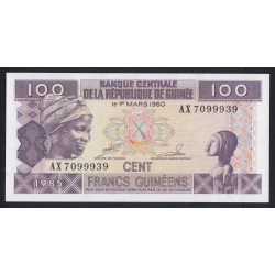 100 francs 1985