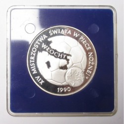20000 zlotych 1989 PP - FIFA World Cup - Italy 1990 in case