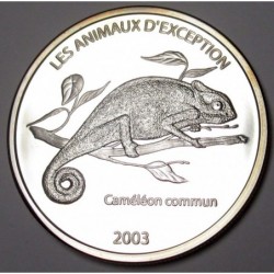 10 francs 2003 PP - Chameleon