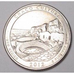 quarter dollar 2012 P - Chaco Culture