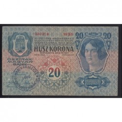 20 kronen/korona 1919 - KOMÁDI