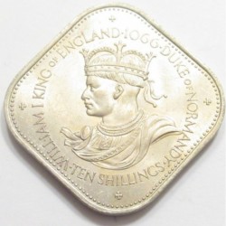 10 shillings 1966 - William I. - 900th Anniversary of the Norman Conquest