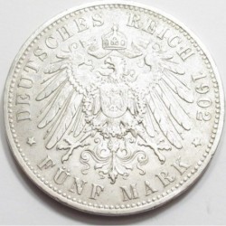 5 mark 1902 A - Prussia