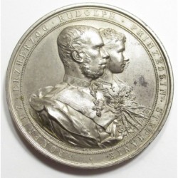Crown Prince Rudolf and Stefania Wedding Commemorative Medal 1881