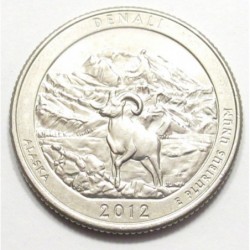 quarter dollar 2012 D - Denali