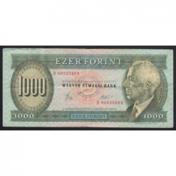 1000 forint 1983 B - MÁRCIUS