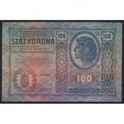 100 kronen/korona 1912