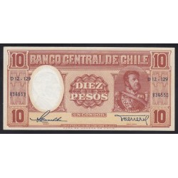 10 pesos 1958