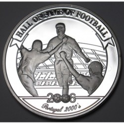 2000 shillings 2006 PP - Hall of fame of football - Luís Figo