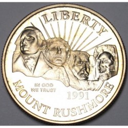 Half dollar 1991 S PP - Mount Rushmore
