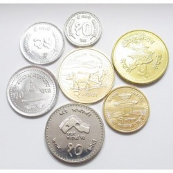 Nepal coin set 2000