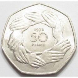 50 pence 1973 - Europäischen Wirtschaftsgemeinschaft