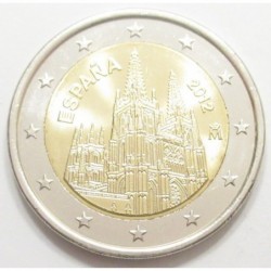 2 euro 2012 - Kathedrale von Burgos