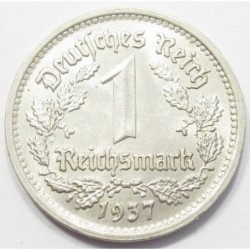 1 reichsmark 1937 G
