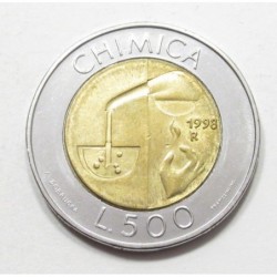 500 lire 1998 - Chemistry