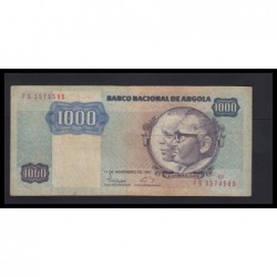 1000 kwanzas 1987