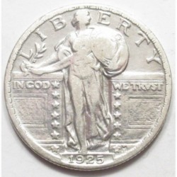 standing liberty quarter dollar 1925
