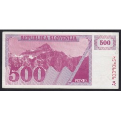 500 tolarjev 1990