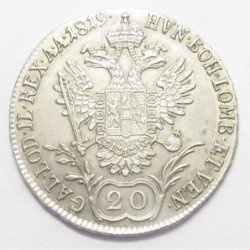Franz II. 20 kreuzer 1819 A