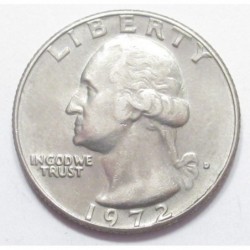 quarter dollar 1972 D