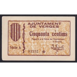50 centims 1937 - Verges