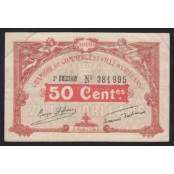 50 centimes 1916 - Orléans