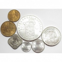 Netherlands Antilles coin set 1964 - 1967