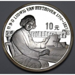 10 yuan 1990 PP - Ludwig van Beethoven