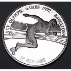 10 dollars 1990 PP - Barcelona Olympics Games
