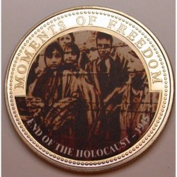 10 dollars 2001 PP - Moments of freedom - End of the holocaust...