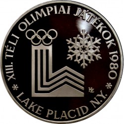 500 forint 1980 PP - Lake Placid - Piefort