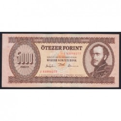 5000 forint 1993 J