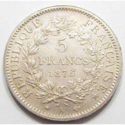 5 francs 1876 A