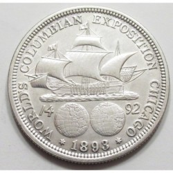 half dollar 1893 - World Exposition in Colombia