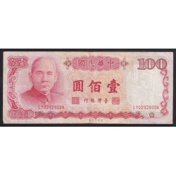 100 yuan 1987