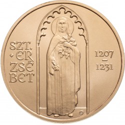 2000 forint 2021 -  Árpád-házi Szent Erzsébet