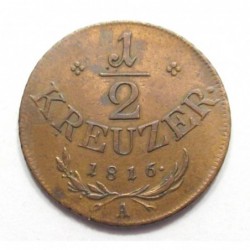 Franz II. 1/2 kreuzer 1816 A