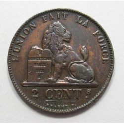 2 centimes 1864